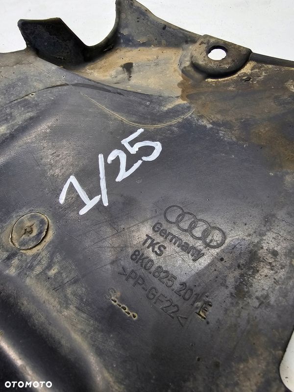 OSŁONA PŁYTA PODWOZIA LEWA AUDI A4 B8 8K0825201E - 6