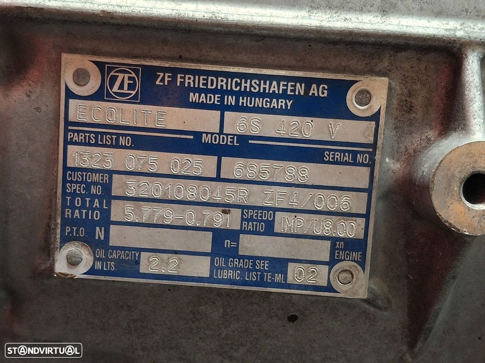 Caixa Velocidades  Opel Movano B Camião De Plataforma/Chassis (X62) - 4