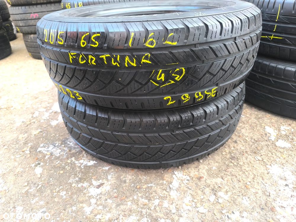 205/65R16C 107/105T 16 C Opony Całoroczne Wielosezonowe FORTUNA ECOPLUS VAN 4S 5,5mm Legnica ALU-RAD 23r. 205/65 - 1