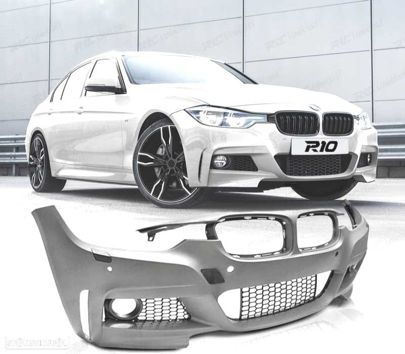 PARA-CHOQUES FRONTAL BMW F30 F31 11- LOOK M PDC - 1