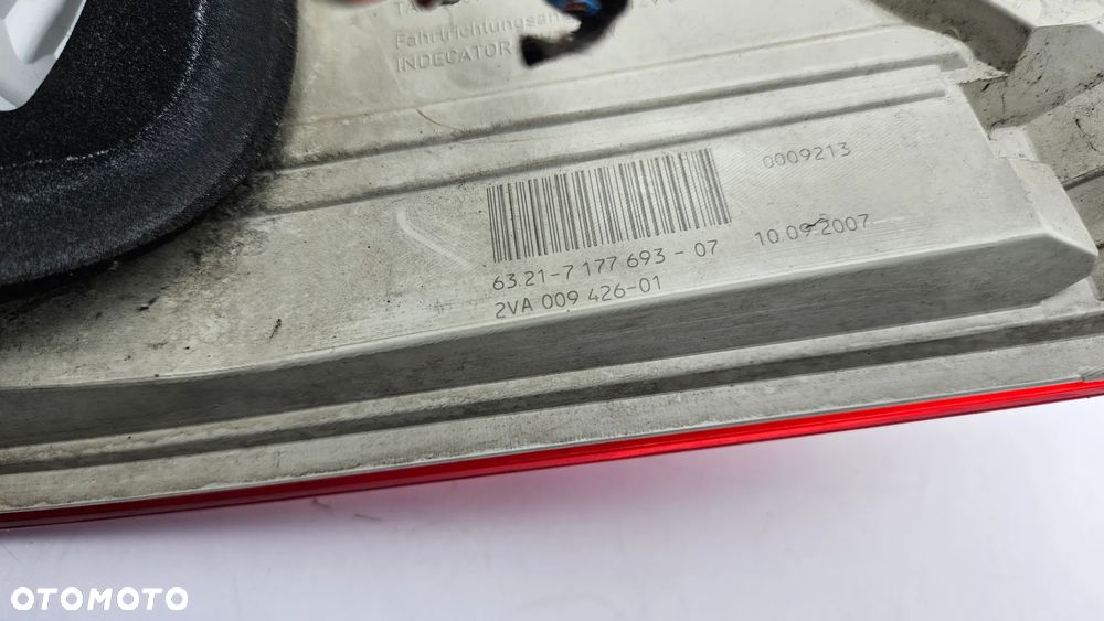 BMW 5 E61 Kombi LIFT LCI 2007-2011 LED Lampa tylna lewa Lampa tył lewy w błotnik 7177693 EUROPA - 10