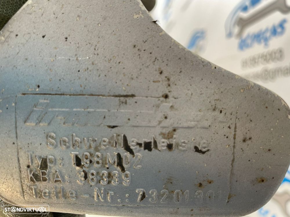 EMBALADEIRA EMBALADEIRAS SAIA SAIAS LATERAL LATERAIS IRMSCHER T98M02 38339 73201351 73201301 OPEL ZAFIRA A F75 - 9