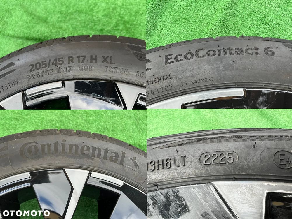 RENAULT CLIO ALPINE V Felga z oponą KOŁO Continental 205/45 R17 H XL 88H 2025 403000837R 403000990R - 4