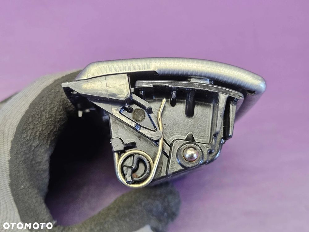 Popielniczka Tył Tylna 8E0857961 M 8E0858433 Klapka Wkład Srebrna Rybia Łuska Carbon Audi A4 B6 B7 - 22