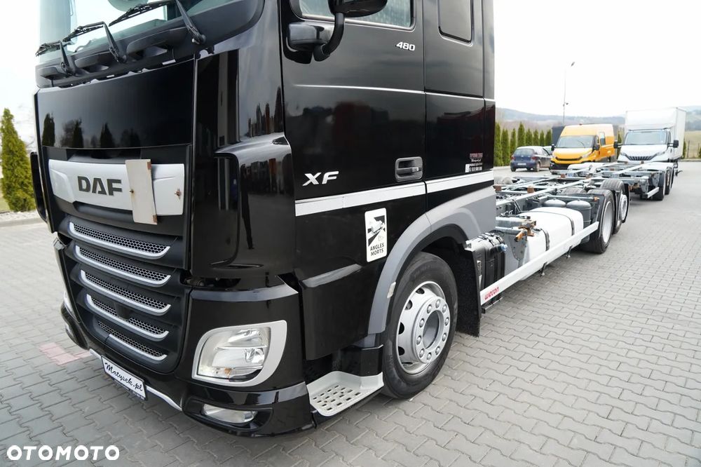 DAF XF 480 / BDF / 6X2 / ZESTAW TANDEM / SSC / KLIMA POSTOJOWA  / OŚ PODNOSZONA / WECON - 8
