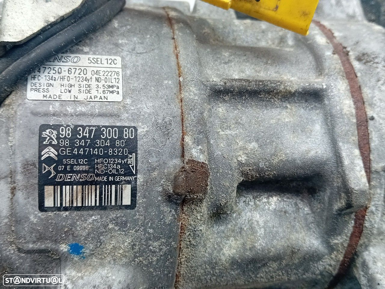 Compressor AC PEUGEOT 2008 II (U_) - 5