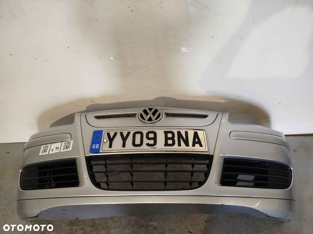 + ZDERZAK PRZÓD PRZEDNI VW VOLKSWAGEN POLO 9N3 LIFT FL LA7W SREBRNY TUNING DOKŁADKA ! - 1
