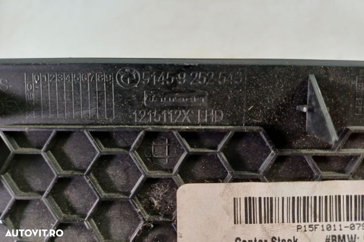 Ornament trim central 9252543 / 51459252543 BMW X5 F15  [din 2013 pana  2018] seria - 2