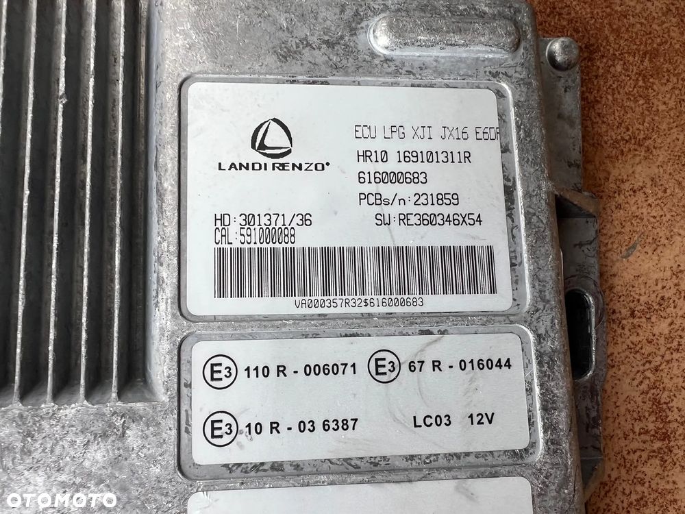 KOMPUTER STEROWNIK GAZU LPG DACIA SANDERO III 2022 1.0 TCE 169101311R - 3