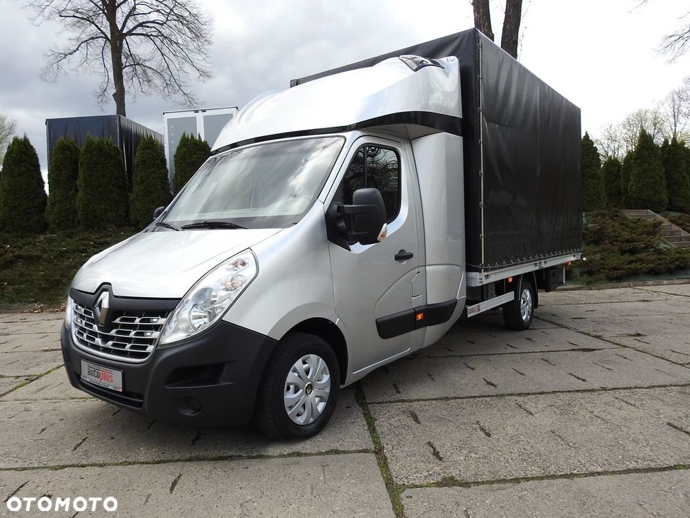 Renault MASTER PLANDEKA 8 PALET WEBASTO TEMPOMAT NAWIGACJA KLIMATYZACJA PNEUMATYKA  170KM - 21