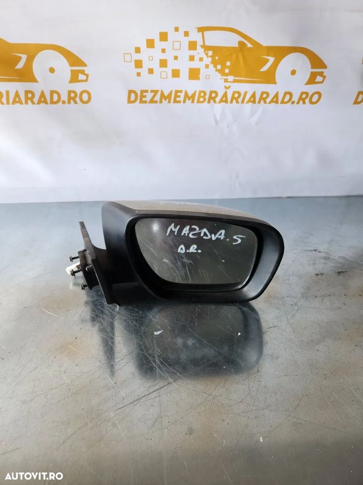 Oglinda Dreapta Electrica Mazda 5 Cu 5 Fire La Mufa Europa - 4