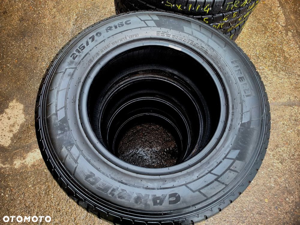 215/70R15C 15 C 109/107S Opony Letnie Lato PIRELLI CARRIER 7mm Legnica ALU-RAD 215/70 - 9