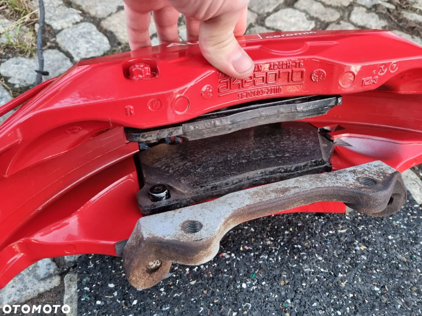 Hamulce ceramiczne komplet przód tył zacisk tarcza ceramika Audi Rs6 C8 - 9