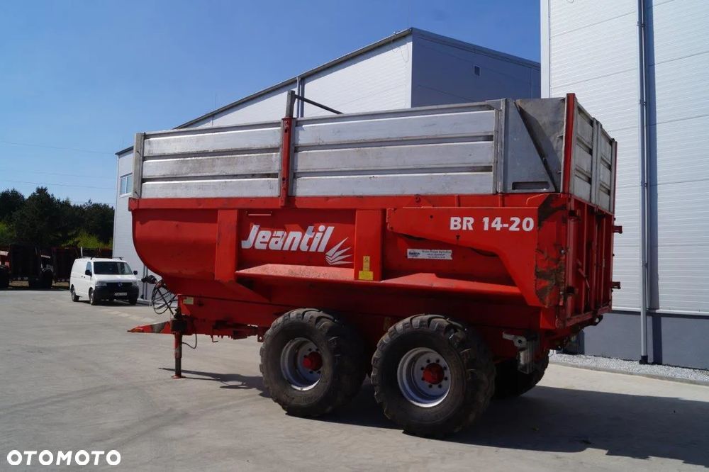 Inny Przyczepa Rolnicza JEANTIL BR 14-20  14 Ton - 13