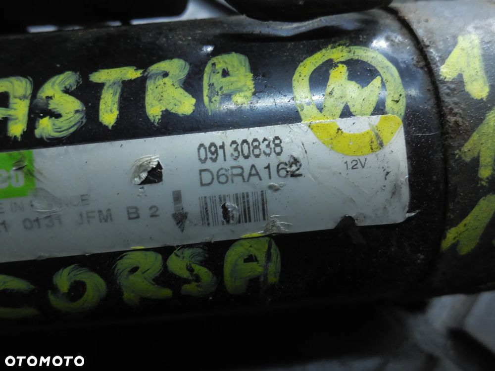 ROZRUSZNIK OPEL CORSA 1.2 16V 09130838 D6RA162 POSIADAM 6 SZT - 9