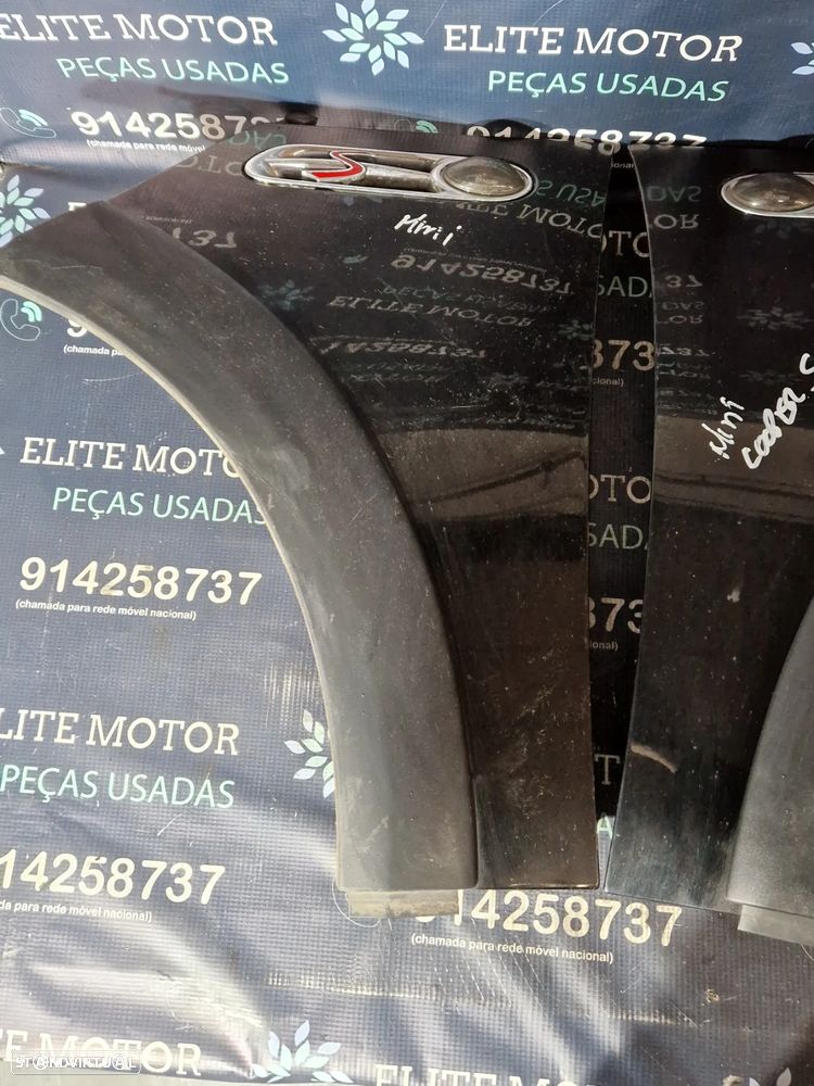 Guarda lamas usado MINI COOPER S R50 R53 PRETO ESQUERDO DIREITO - 3