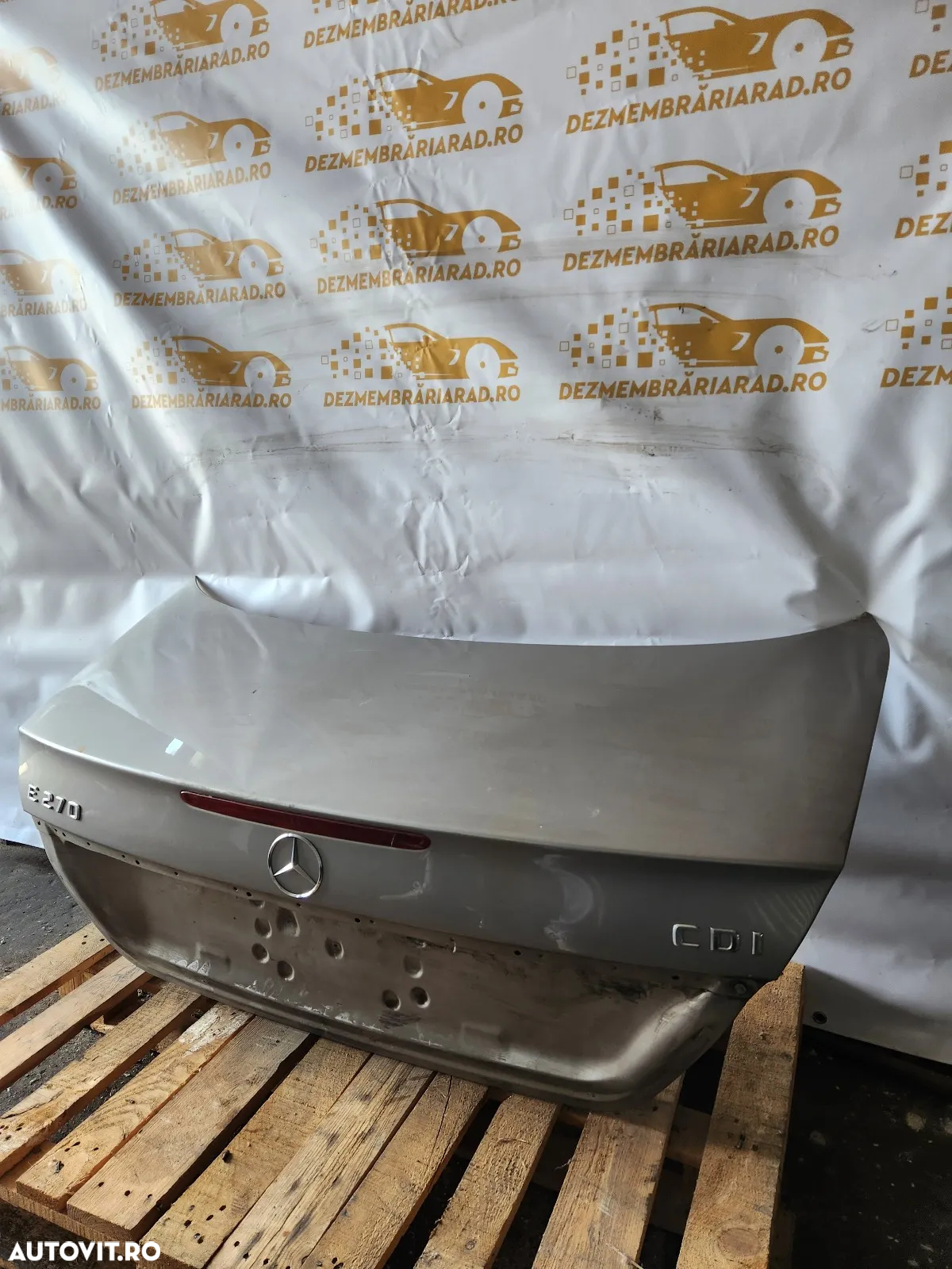 Capota Spate Portbagaj Mercedes E Class W211 An 2004-2005-2006-2007-2008-2009 Originala Aliminiu - - 5