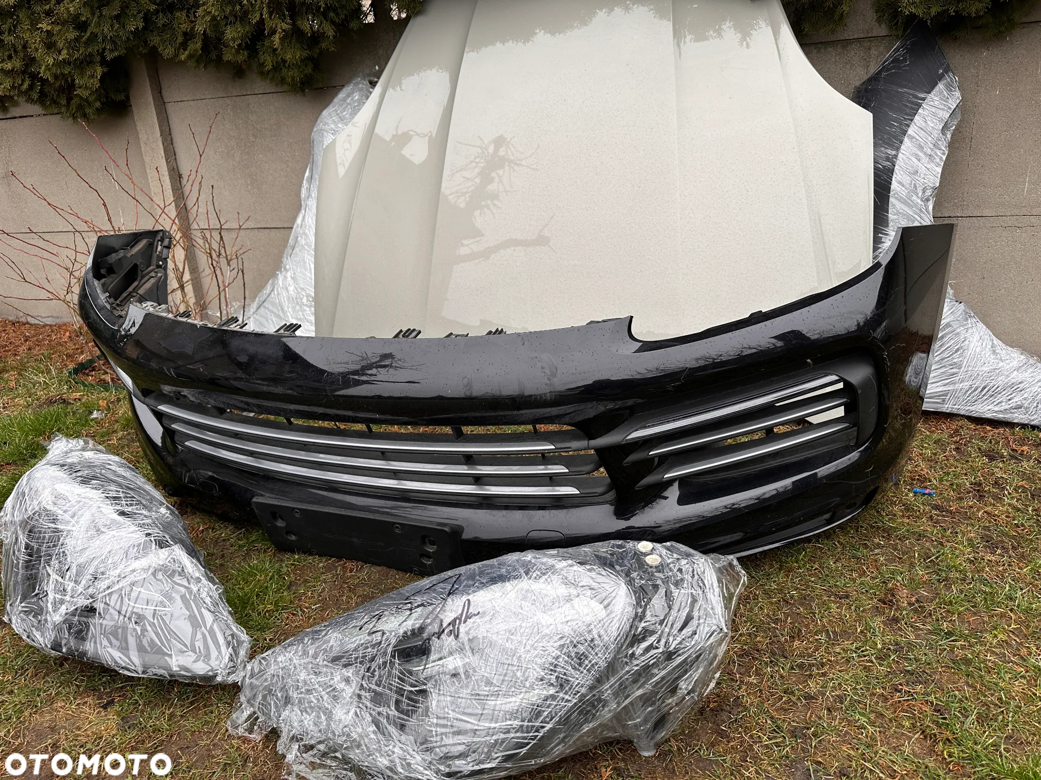 Porsche Cayenne 9Y0 maska lampa full led zderzak - 2