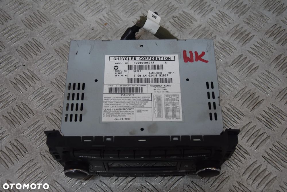 JEEP GRAND CHEROKEE WK RADIO - 2