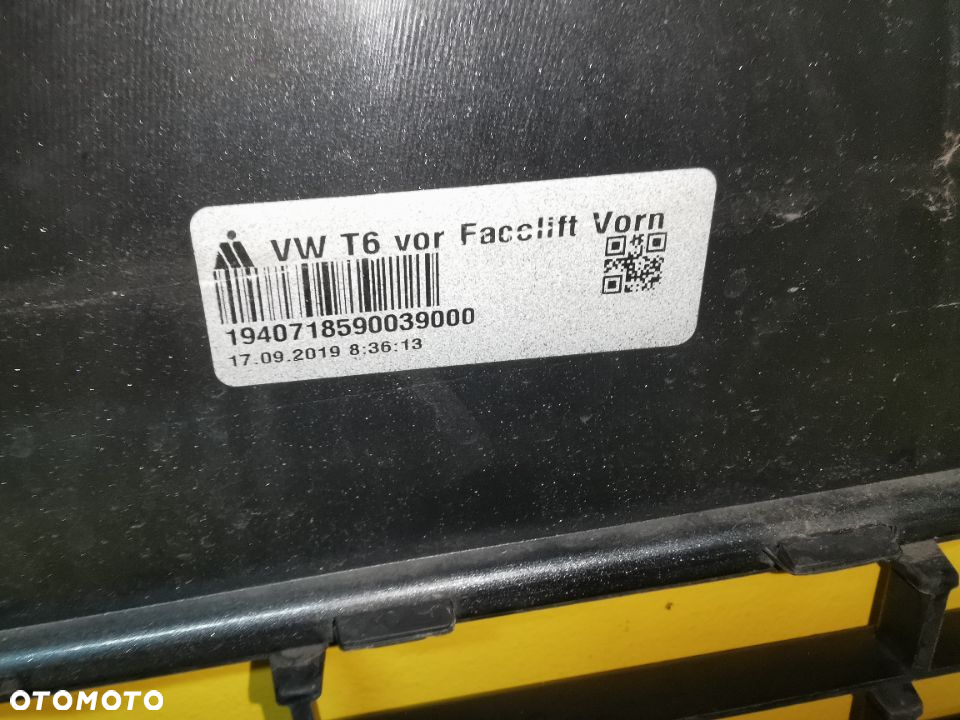 VW T6 MULTIVAN ZDERZAK PRZOD 7E5807221D - 8
