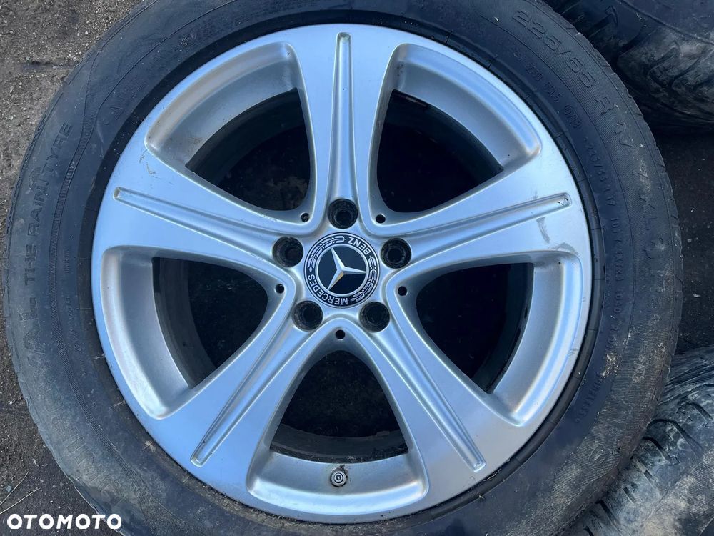 Alufelgi 17 cali 4 sztuki bez opon A2134011200 7.50x17H2 ET40 Mercedes E Klasa W213 - 3