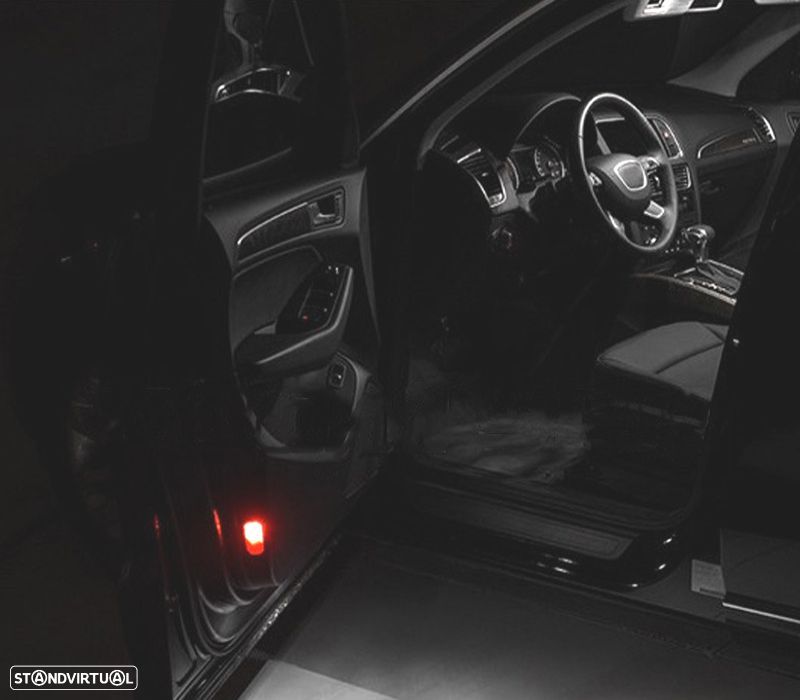 KIT COMPLETO 19 LAMPADAS LED INTERIOR PARA AUDI Q7 4L SPORT 05-14 - 2