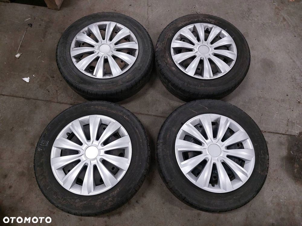 FELGI STALOWE 4 SZT 5x100 5Jx14 ET35 FI57,1 6Q0601027H VW SKODA - 1