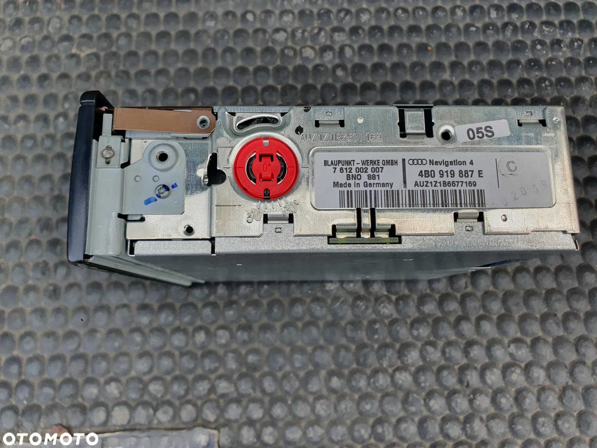 Czytnik 4B0919887E Płyt Nawigacji GPS Blaupunkt Audi navigation A4 B6 B7 - 6