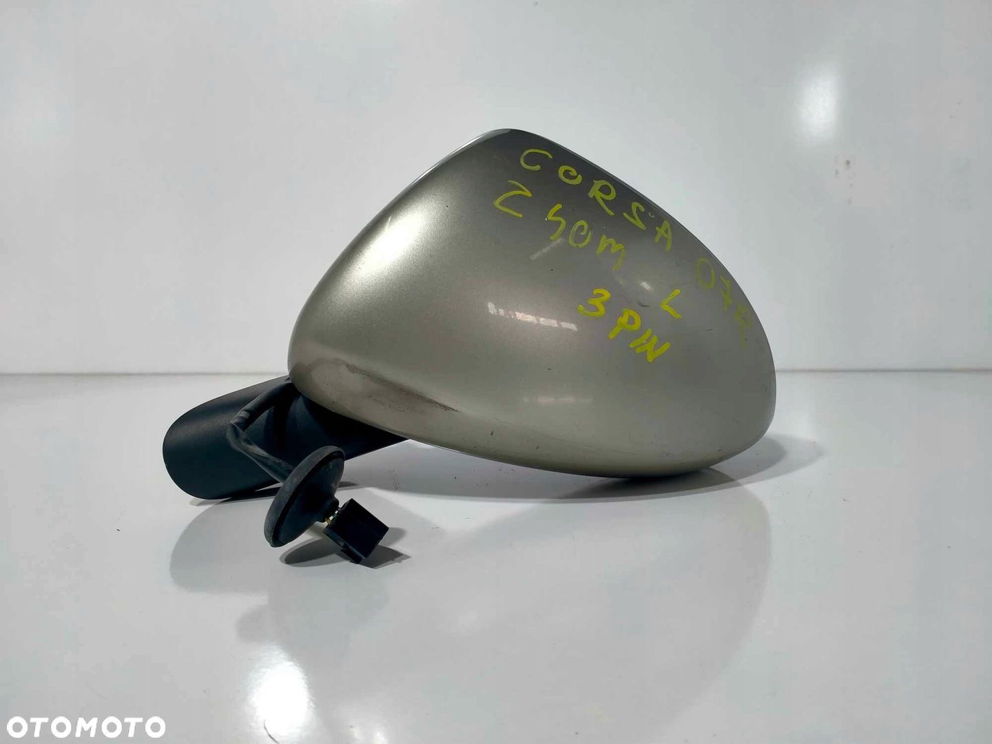 LUSTERKO DRZWI LEWE OPEL CORSA D 06-11 3 PIN Z40M - 1