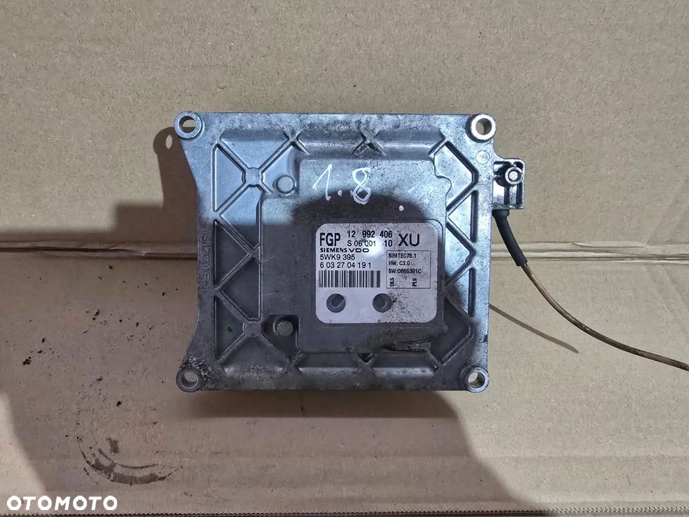 KOMPUTER STEROWNIK SILNIKA OPEL ZAFIRA B ASTRA H 1.8 12992406 5WK9395 - 2