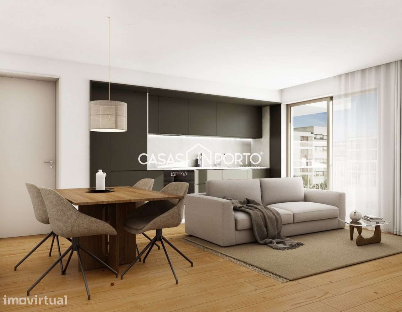 Apartamento T1 com Jardim junto ao metro - Grande imagem: 2/6