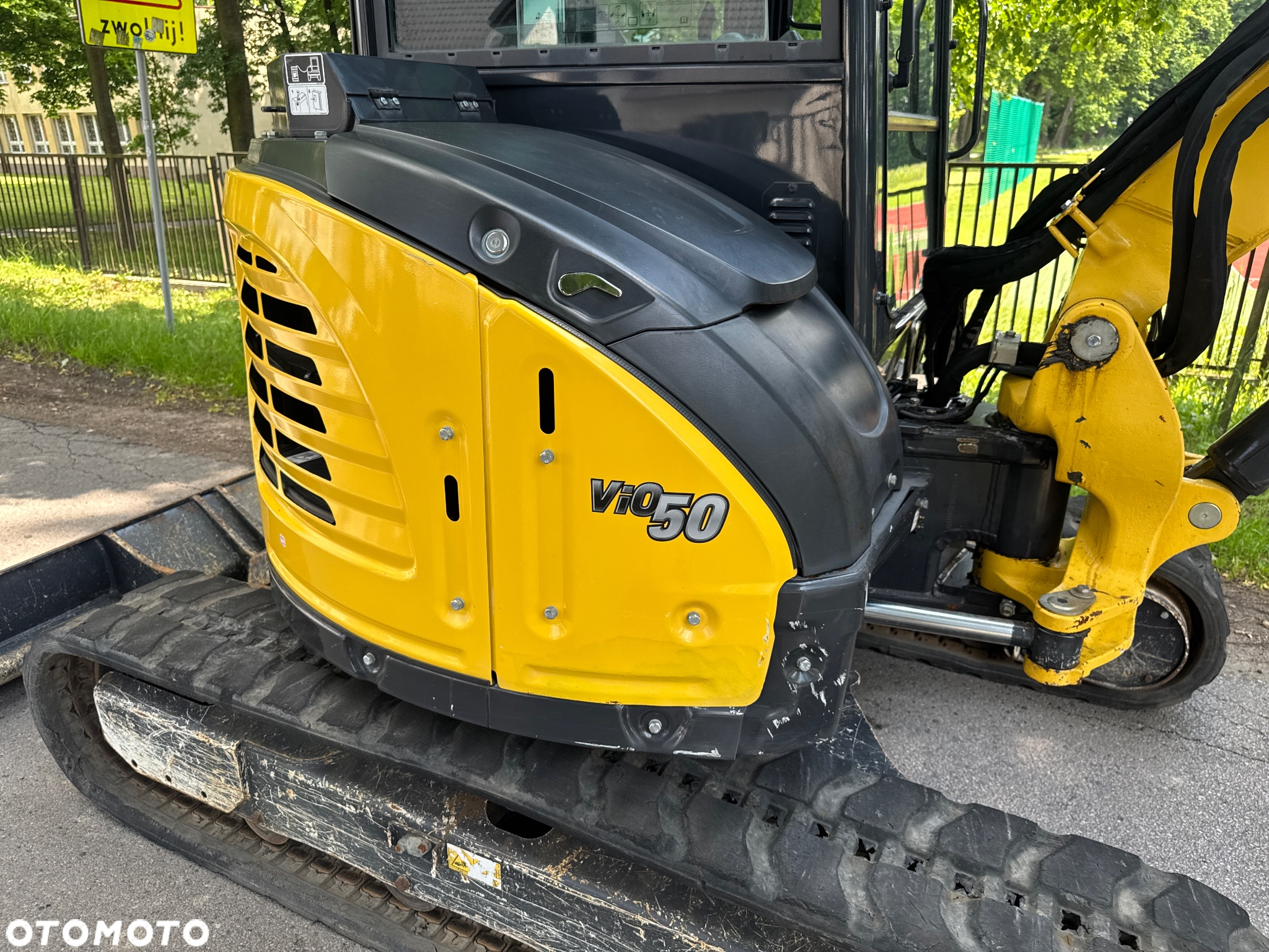 Yanmar Minikoparka Gąsienicowa ViO50 - 13