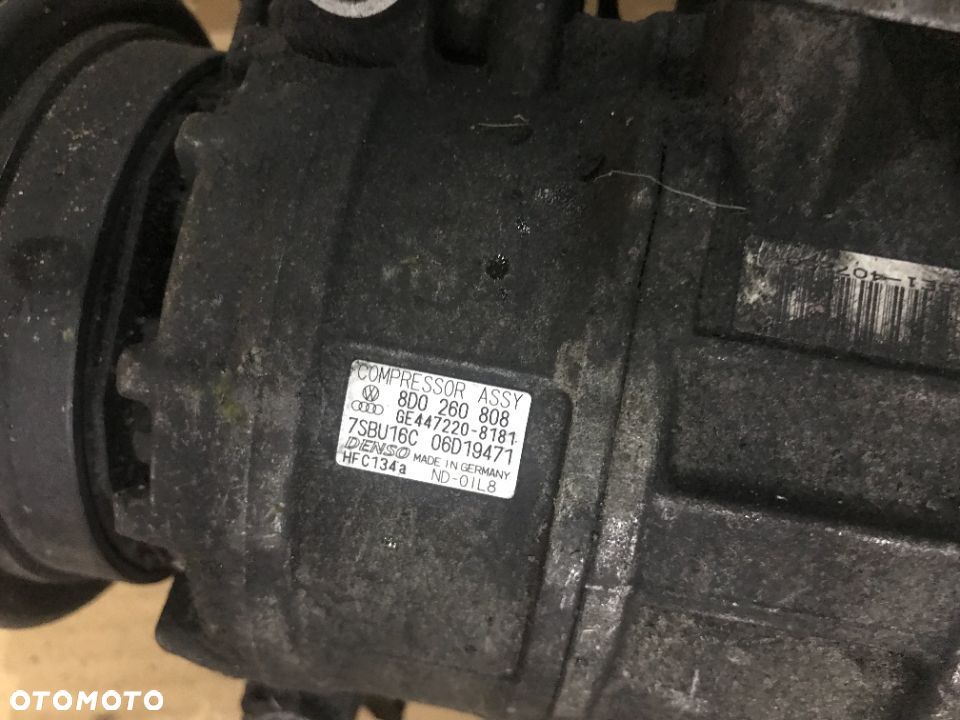 Sprężarka klimatyzacji AUDI VW SKODA 8D0260808 GE4472208181 - 2