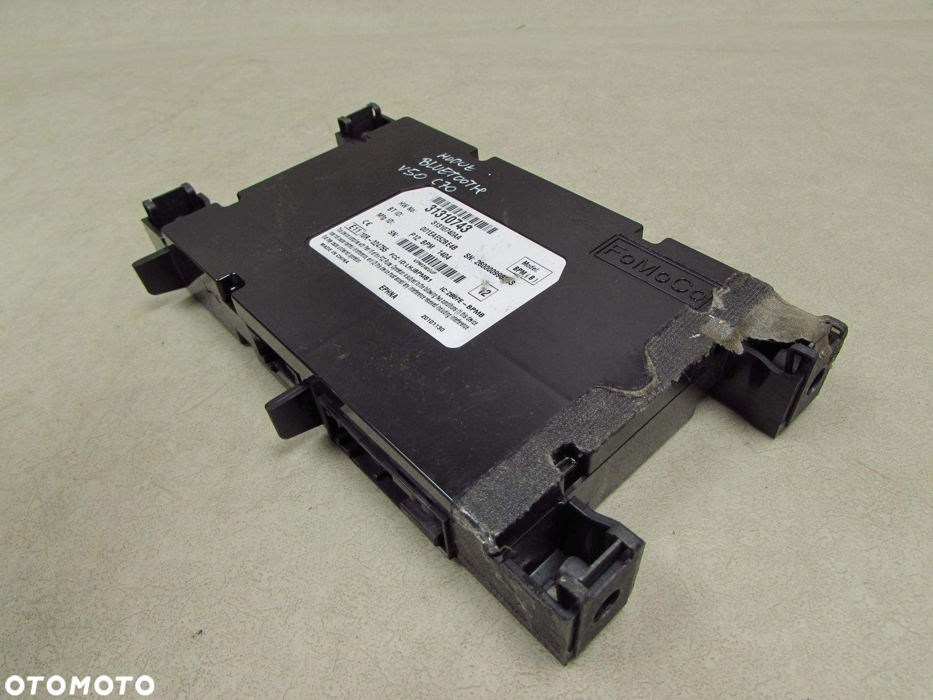 VOLVO S40 V50 C30 C70 LIFT 06-13 MODUL STEROWNIK BLUETOOTH 31310743 - 2