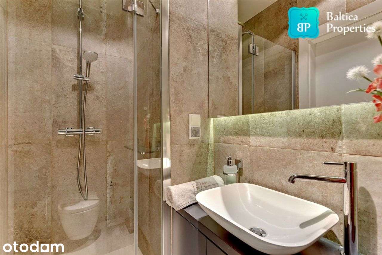 Elegancki apartament 100m od plaży Jelitkowo + gar