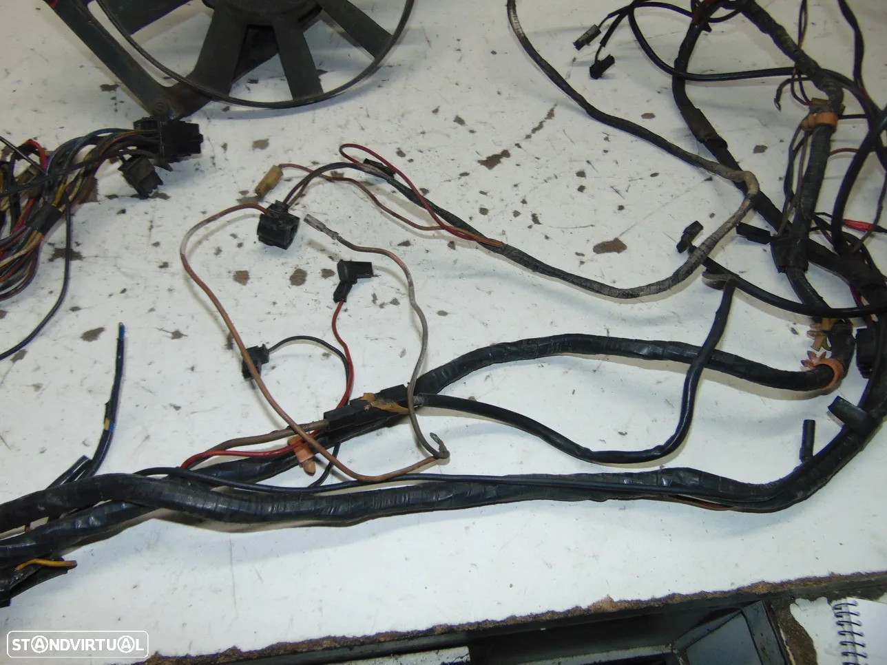 Renault 4F cablagem tablier/Termoventilador - 4