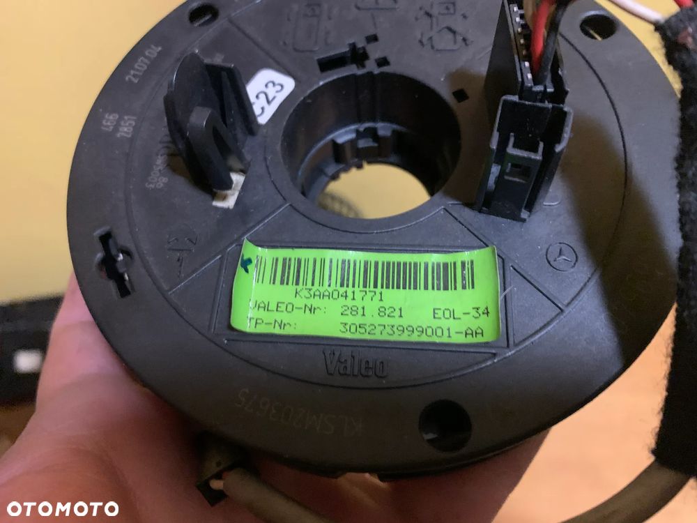 MERCEDES A-KLASA W169 TAŚMA AIRBAG ZWIJAK A1695402345 - 2