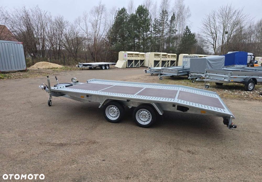 Niewiadów Laweta dwuosiowa Niewiadów (Boro) Jupiter 400 x 210 cm podłoga ze sklejki DMC 2700kg - 5