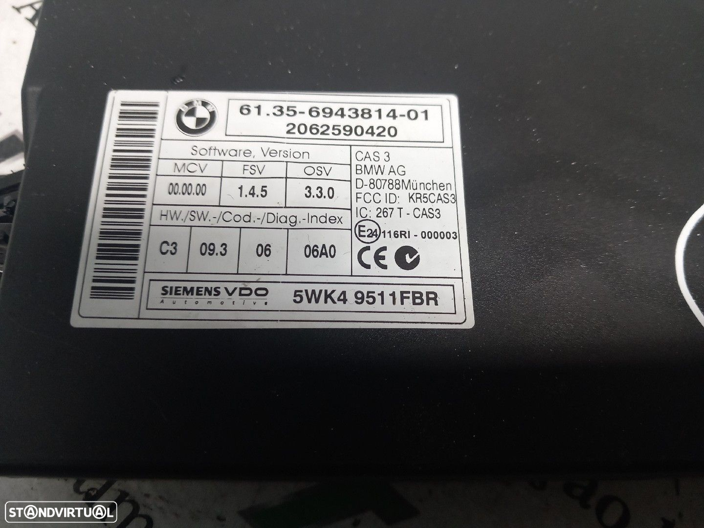 Módulo Eletrónico Bmw 5 (E60) - 4
