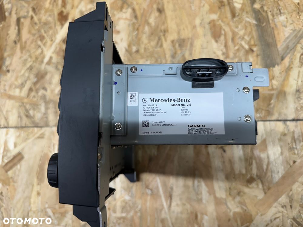 Radio navigacja Mercedes vito 447 - 3