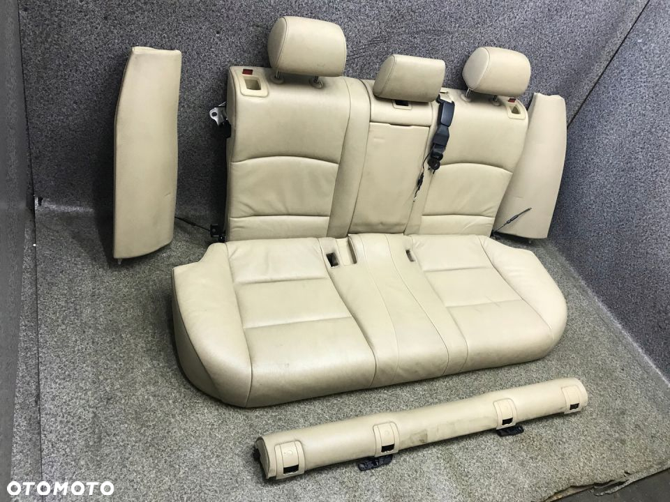 BMW F11 kanapa tylna podlokietnik tyl bezowy KOMBI - 6