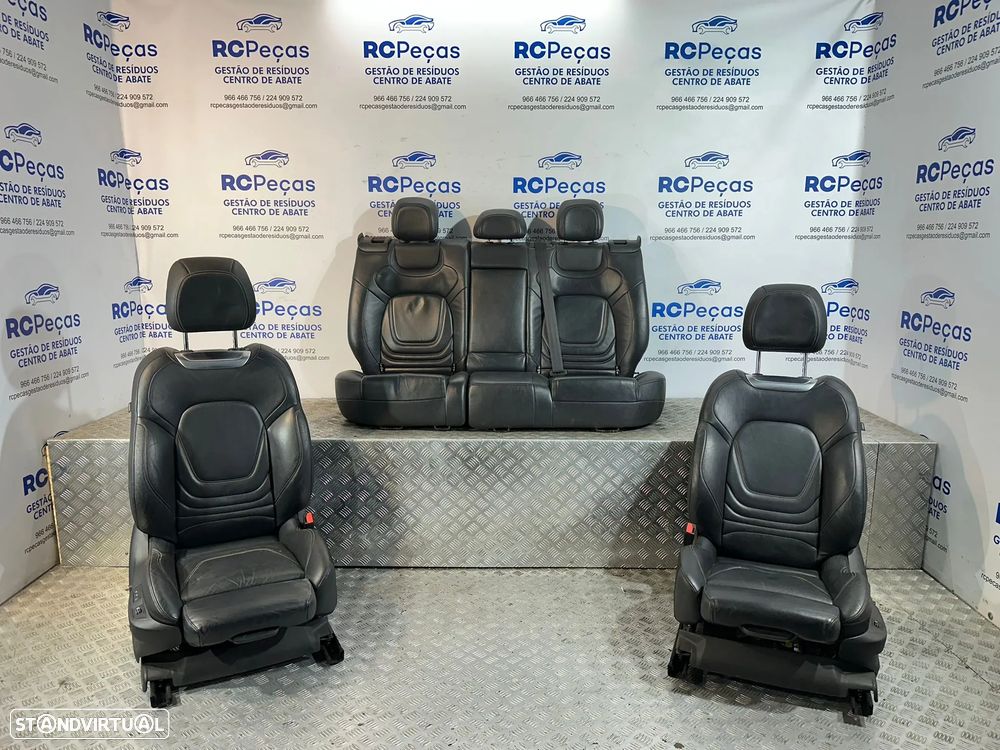 .Conjunto Bancos Elétricos Pele Citroen DS5 Original - 2