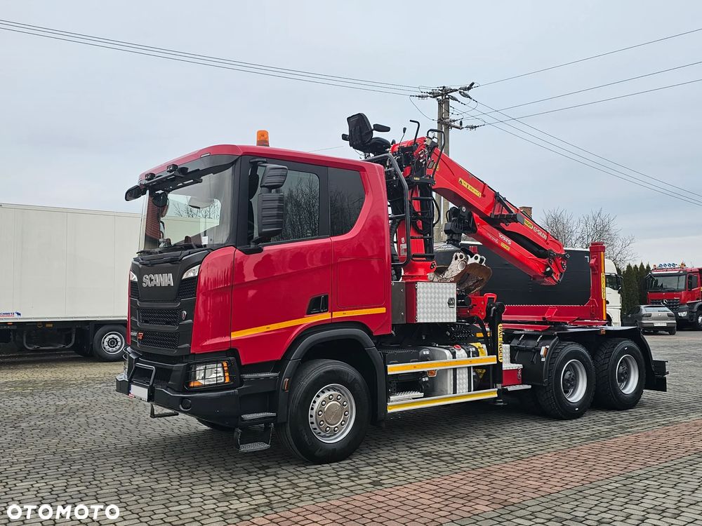 Scania R500 XT 6X4 DO DREWNA DO DŁUŻYCY PALFINGER EPSILON - 1