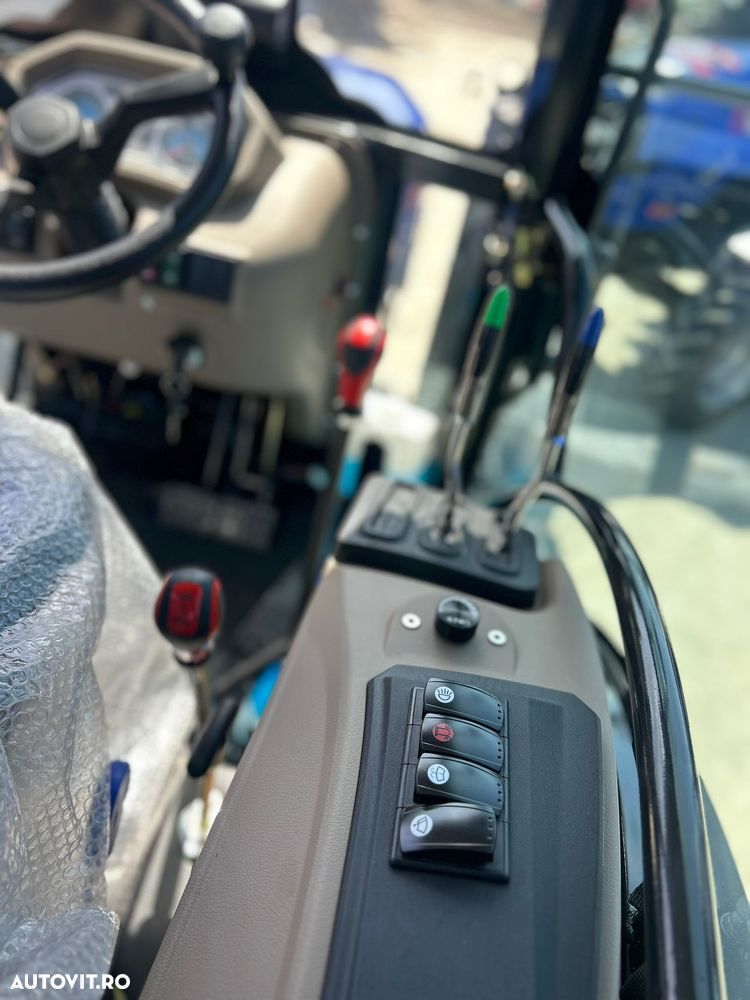 Bizon Tractor Bizon EUROTEK 504 EURO V cu carte RAR + Plug și Freză - 11