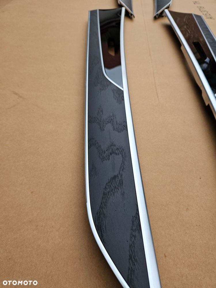 AUDI A8 D5 4N LONG DEKORY LISTWY DRZWI KOMPLET PRZÓD TYŁ PRAWY LEWY - 2