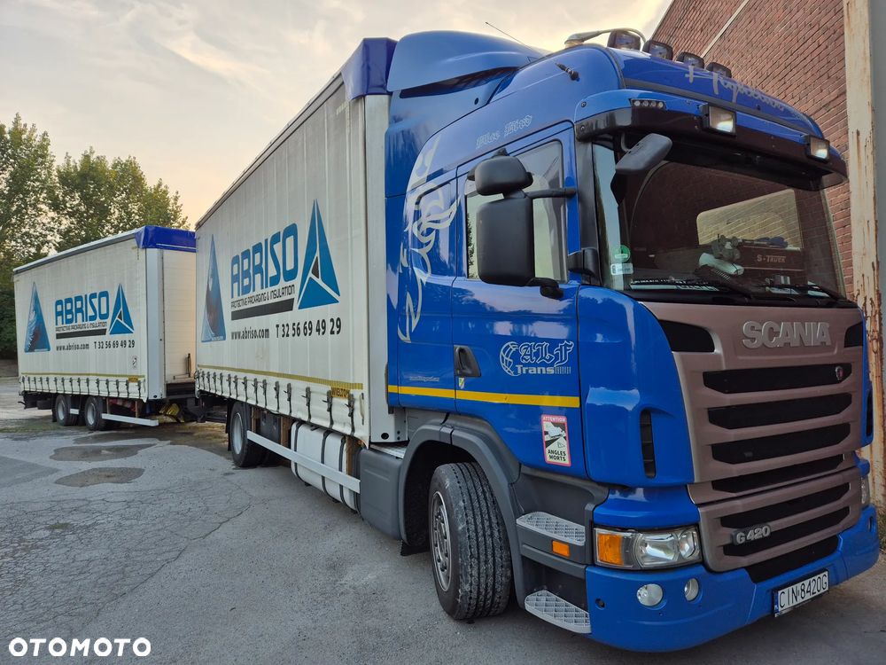 Scania G420HPI ZESTAW PRZESTRZENNY 120m³ 38Epal 2x7,7m- wzorowy stan! - 35