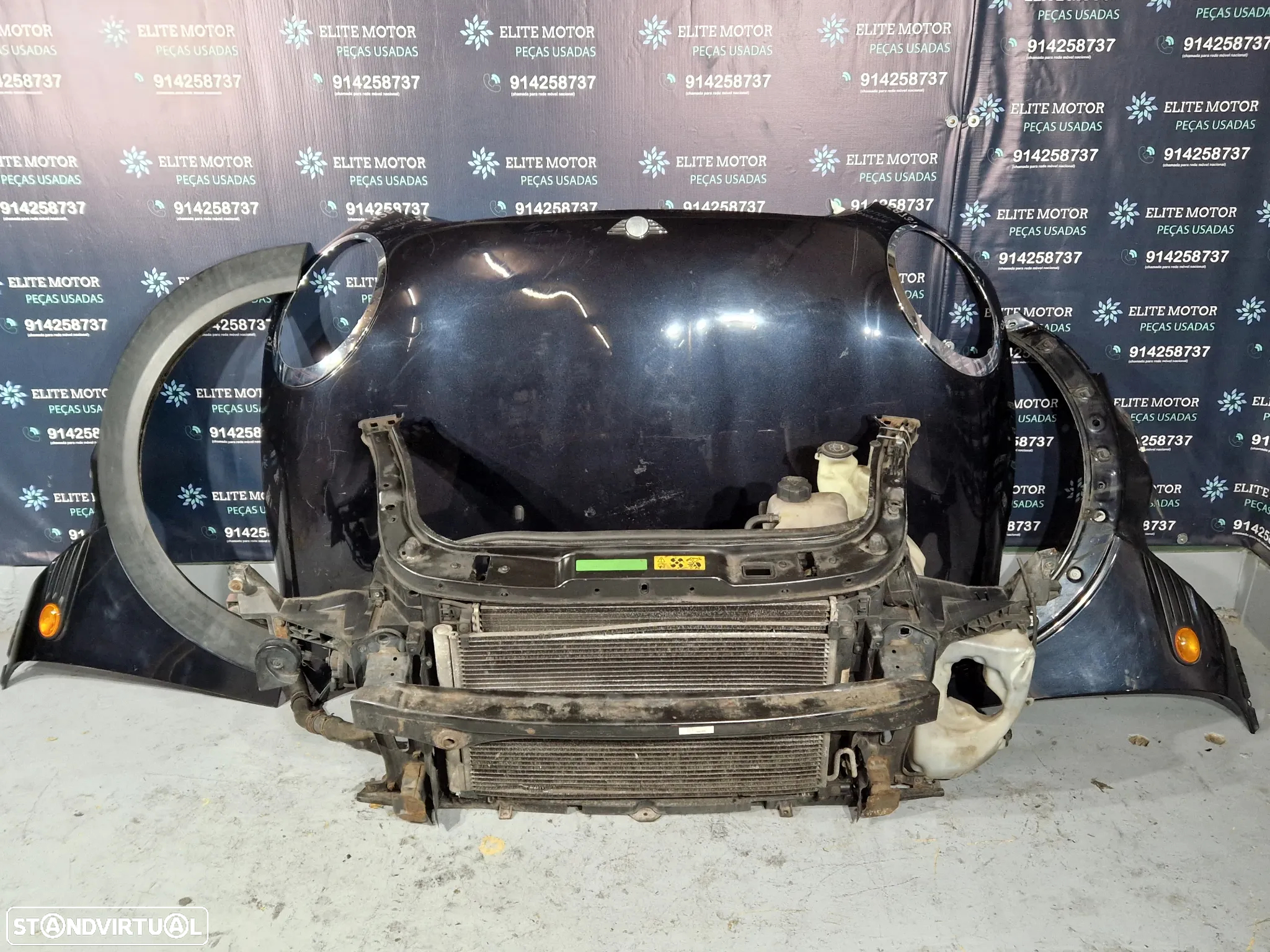 Frente completa usada MINI COOPER ONE R56 1.4i Capot parachoques guardalamas R55 R57 - 7