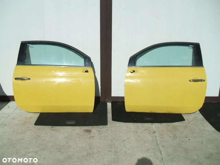 FIAT 500 DRZWI przód przednie PRAWE 509/A - 5