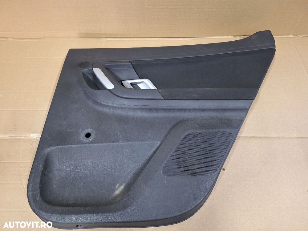 Tapiterie panou portiera spate dreapta SKODA FABIA II 542 2006 - 20141.2 1.2 1.2 BBM, CHFA - 2