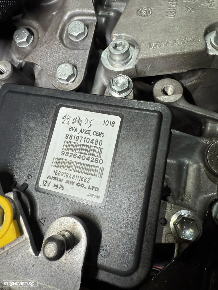 Caixa de Velocidades  Automática Peugeot 208 1.2 VTI 2019 Ref: 20GE92 Com 32000Kms - 5